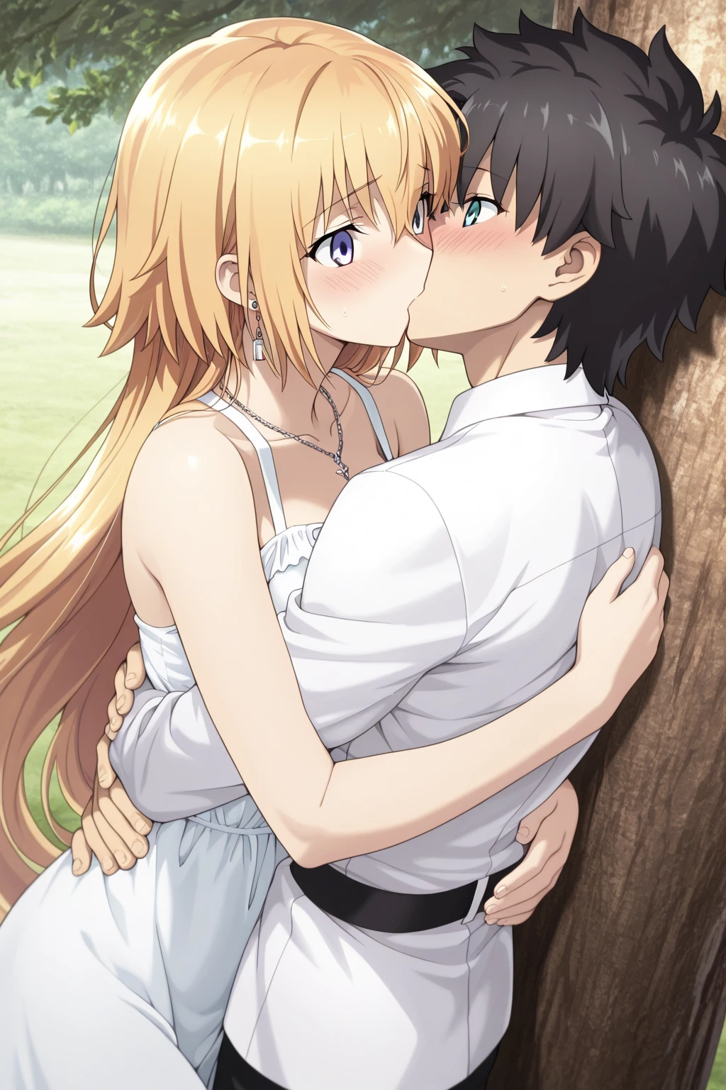 score_9, score_8_up, score_7_up, source_anime,masterpiece,best quality,highres,absurdres,official art,official style,source_anime,anime screencap,anime coloring,megami magazine,anime,animated,explicit,alice zuberg, 17ัYo , pregnant,bangs, blue eyes, ((blonde hair)), hair between eyes, very long hair, braid, ,large breasts,((areola slip)), ((Areola)),((nipple)), long hair, looking at viewer, navel, o-ring, Standing, (White seethroughlingerie :1.3)