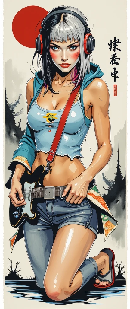 Outdoor Music Festival、Hardcore gig poster