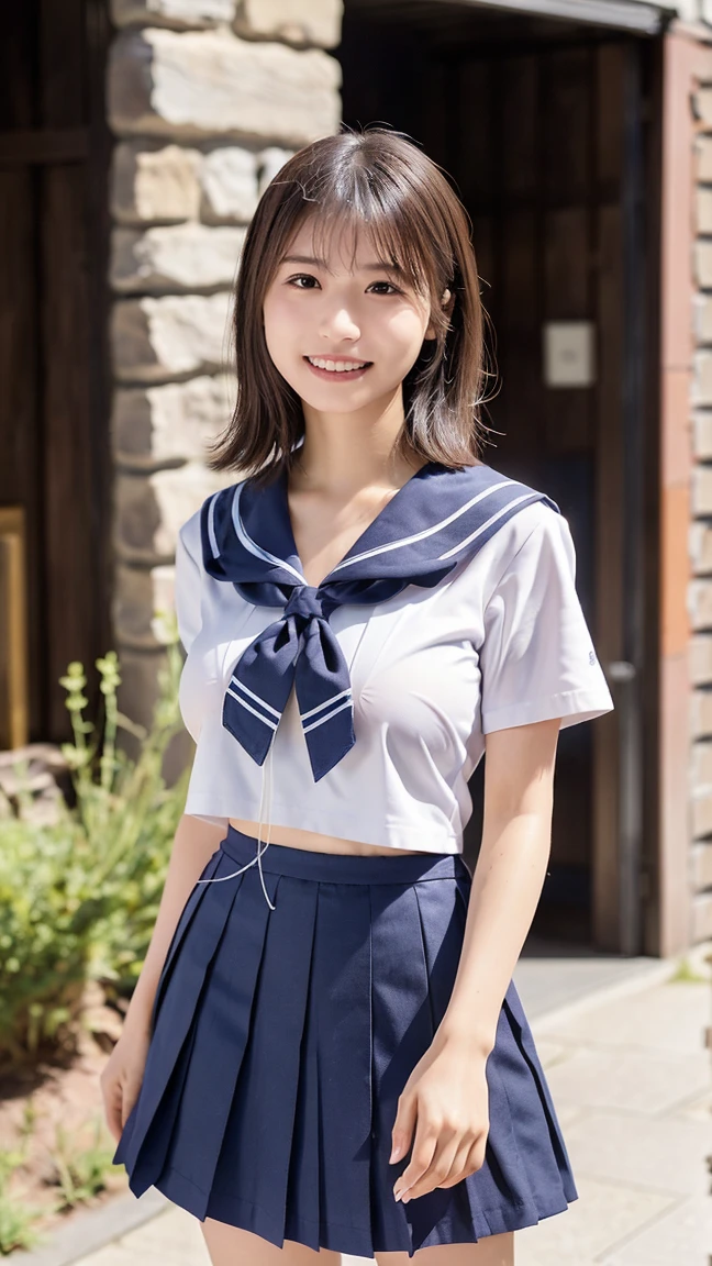 (((Best Quality, 8K, Masterpiece:1.3)), Focus: 1.2, Perfect Body Beauty: 1.4, Buttocks: 1.2, ((Layered Haircut, Breasts: 1.2)),
1girl, A gorgeous woman, age28, walking in a park, medium breasts, slim waist, toned body proportions,
wearing trendy fashion inspired by the historical Serafuku, JK Uniform.
Bandeau Dress: 1.1, kind Smile, Highly Detailed Face and Skin Texture, Beautiful Eyes, Detailed Eyes, Double Eyelids, Whitened Skin, Short Hair side bangs, Bob Hair, ponytail, masterpiece, Bokeh, SFW, Safe For Work)