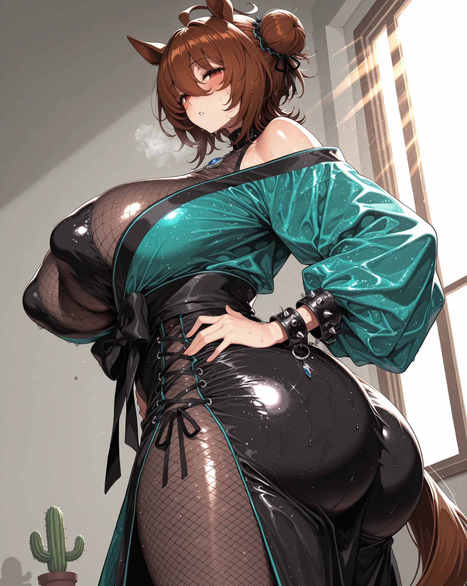 girl, large breast