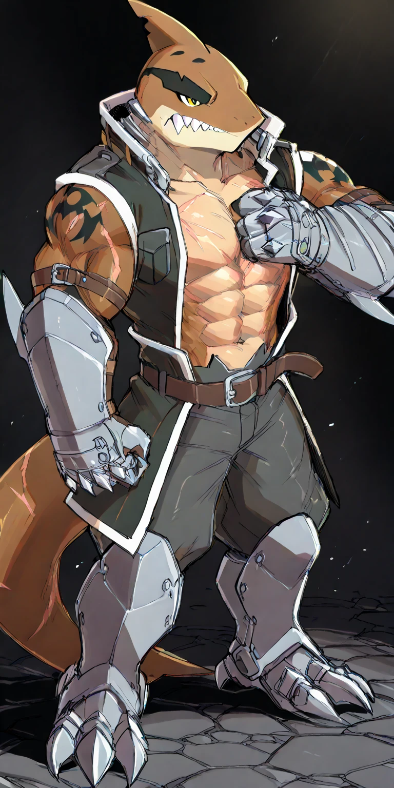 hi-res, good graphics, great anatomy, anatomically correct, digital art, detailed body. Male, brutally transforms: anthro wolf, Thick fur, Clothing: Torn clothes. (artists: chunie, xnirox, Todex, T_Y_stars).