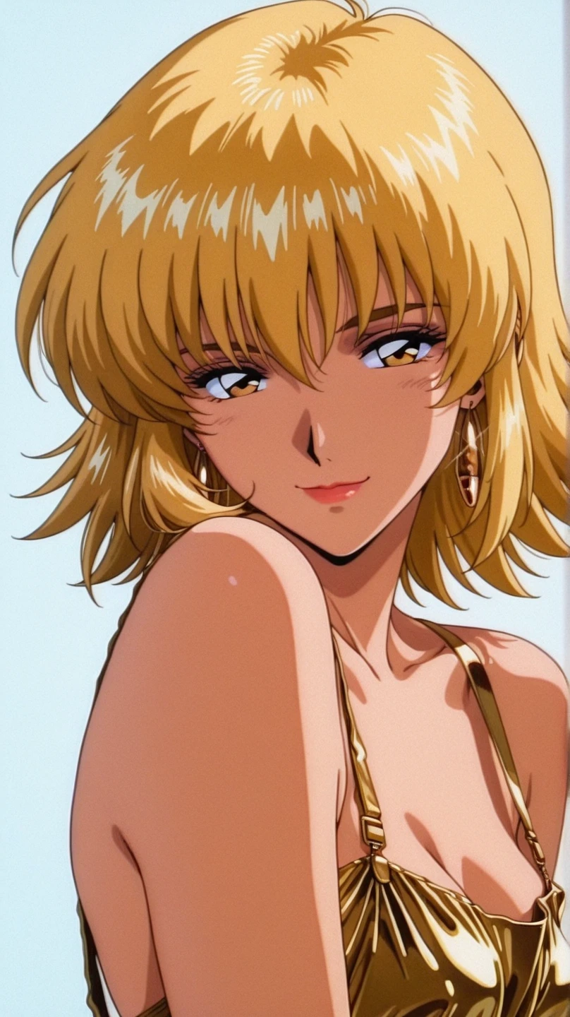 (One Punch Man Tatsumaki, hyper realistic, age 17, beautiful detailed eyes, beautiful detailed lips, extremely detailed face and features, long eyelashes, sexy 2 piece bikini, yelling, angry expression, dynamic pose) (Saitama, pasty complexion, no shirt, swim trunks, looking confused, standing on beach), beach, ocean waves, golden sunset lighting, highly detailed, cinematic, photorealistic, masterpiece, vibrant colors