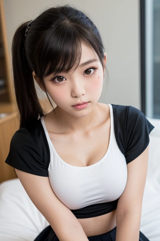 1girl , japanese cute girl,original,24yo, random haircolor,random hairstyle and length,(overhead shot) (from above:2), ((cowgirl position)),
cinematic angle,great lighting, detailed shadows, detailed body, vibrant, highly detailed,masterpiece, best quality, best aestethic,
looking at viewer,(head shot),
pussy juice,full body,hetero,vaginal,having sex:1.3,(spread legs, legs up, lying on),peeping,dynamic_angle,full_shot,
brassiere, Lingerie pants,(nsfw),(pubic hair),
in lovehotel, on bed,