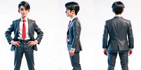 ワンクリックで3ビューを作成