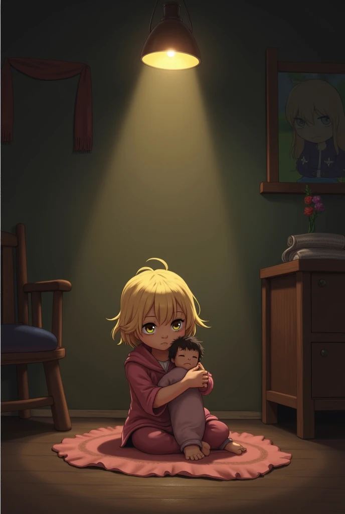 Little sister, cute bra, 8K, best quality, 14 years old, smile, looking at camera, red cheeks, embarrassed, delicate hands, love hotel, love brother, holding crotch with hand, clenching teeth, clear liquid leaking from crotch, blonde, gal, bob hair, glaring, drooling