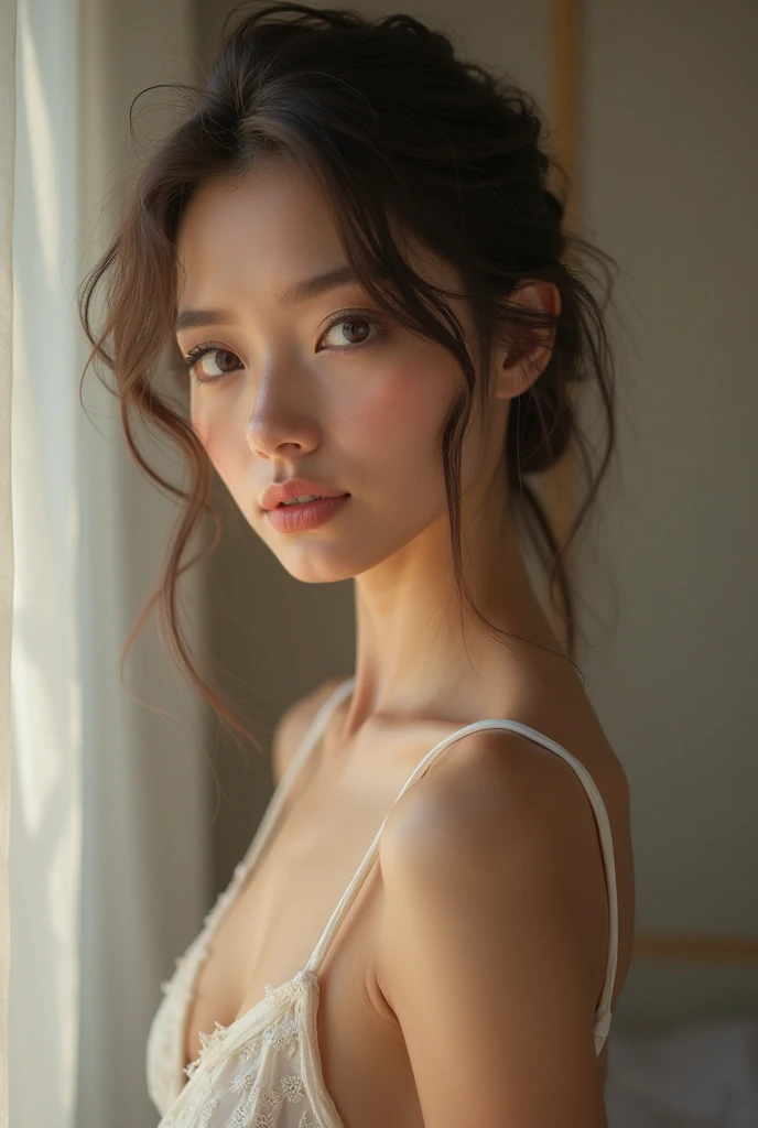 Teen girl without cloths