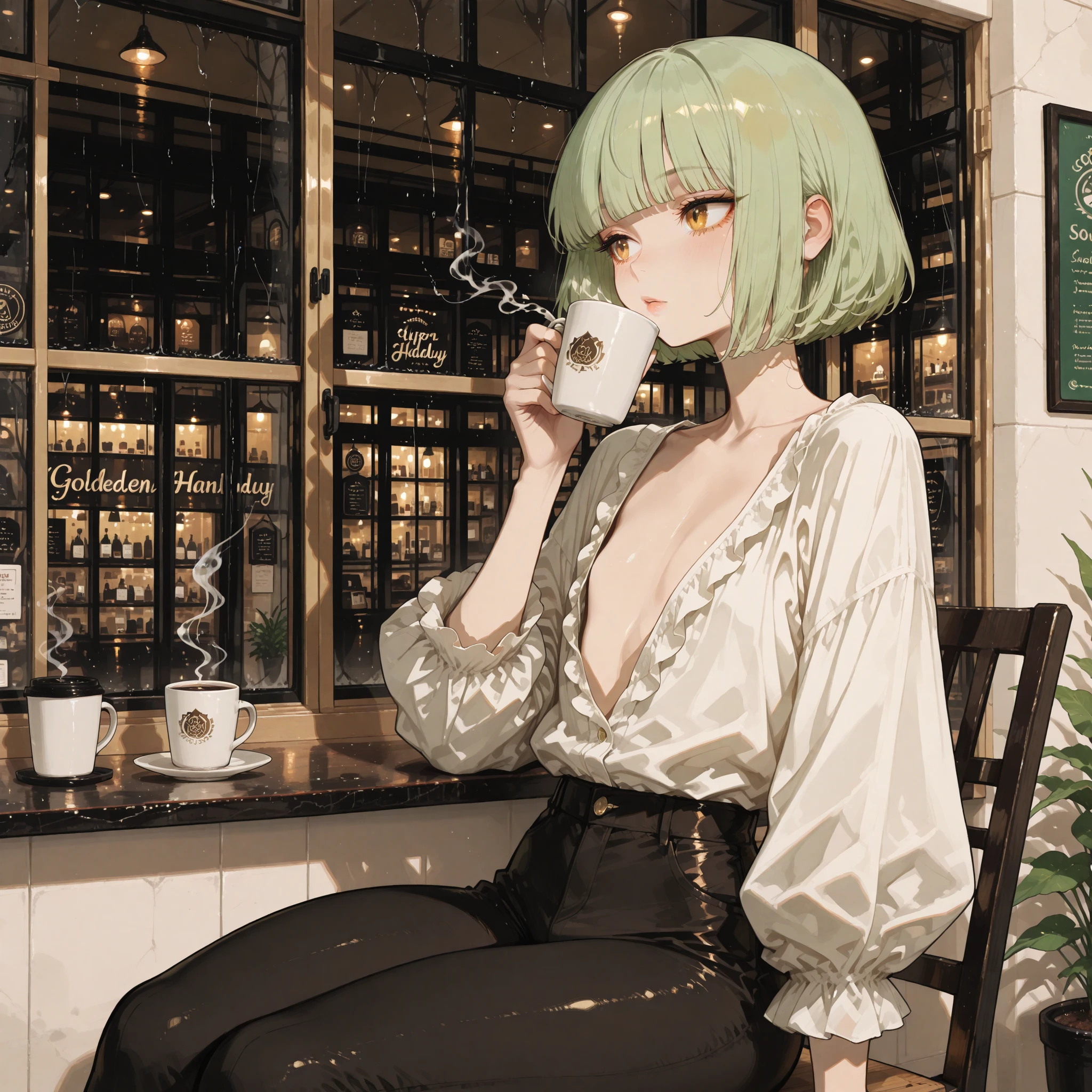 骨格迷子の男性