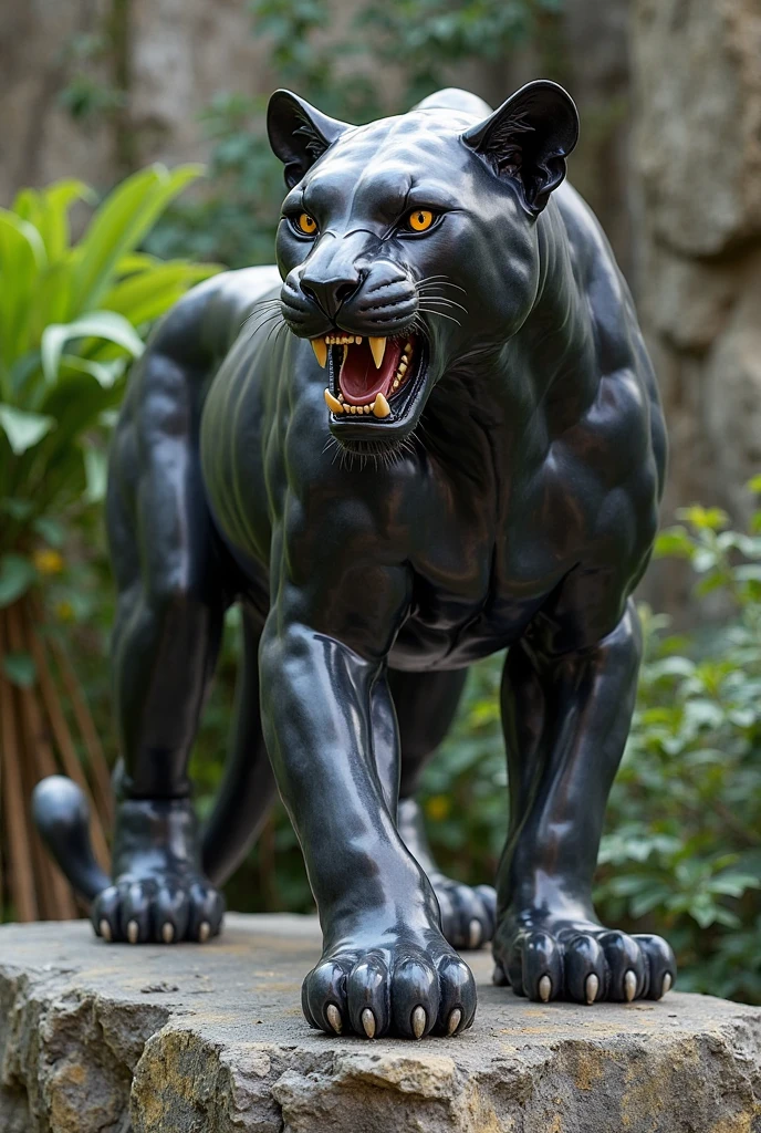 une panther sur une branche