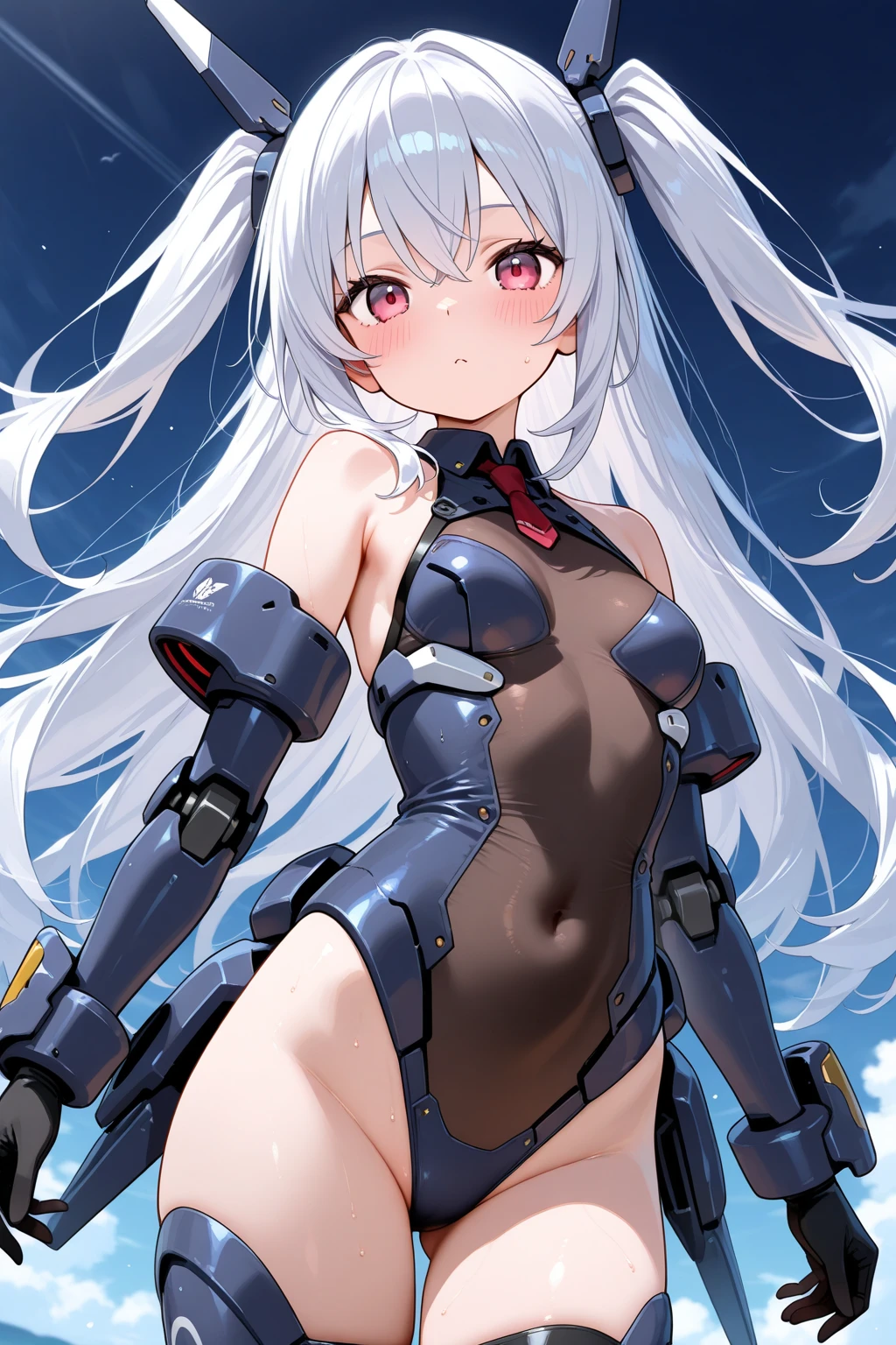 masterpiece, best quality, <lora:hk416GirlsFrontline_20:1>, HK416Bodysuit