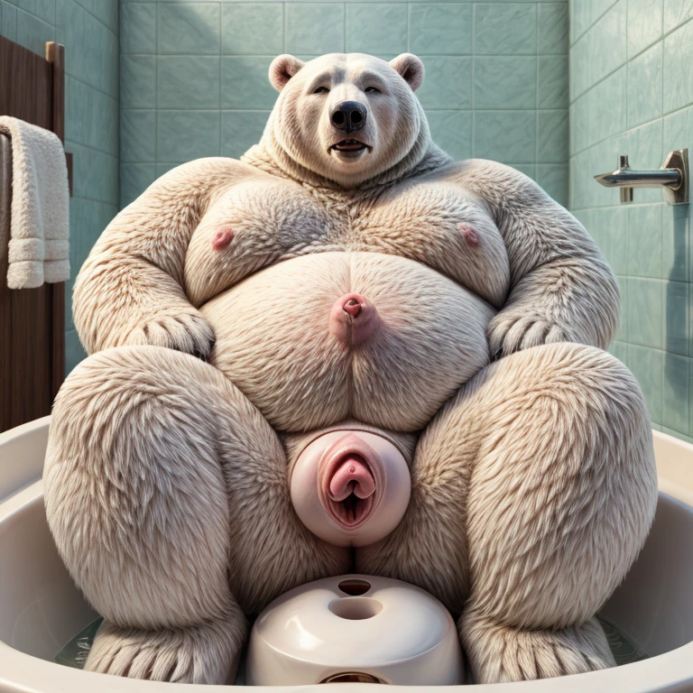 solo, three headed otter, otter tail, (identical faces:1.3), (overweight male, 50 year old male, (stylized 3d, by disney, by rembrandt), by pixar, by dramamine, (heavy, chubby, manly, beefy, obese, fat, bald), sauna background, (nude, penis, testicles, navel, nipples), correct hands, correct anatomy, (detailed cartoon eyes:1.7, black sclera), (ultradetailed, best quality, detailed masterpiece, highly detailed masterpiece:1.5, 4k, professional cartoon:1.7), ((sitting in sauna:1.3, angry expressions:1.7, nuanced expressions:1.3)), (((dadbod)))