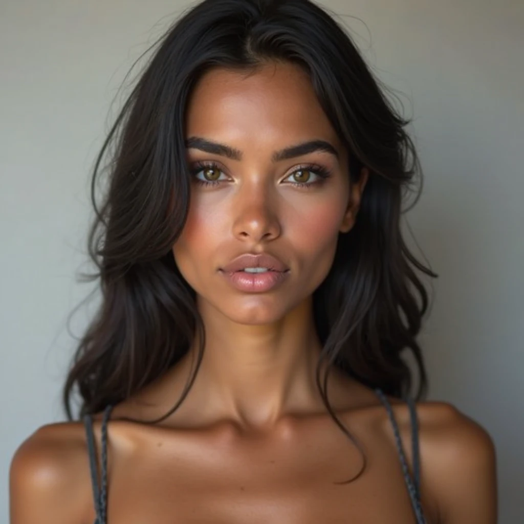 brazilian girl, kodaq gold 400, model, Gesicht, lachen, realistisch, 8k, super realistisch, adriana lima, pinke haare