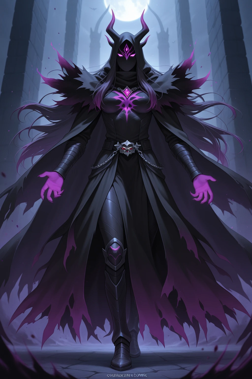 {
"description": "Design a compelling villain character for a Japanese Manga.",
"style": "Japanese Manga",
"emotion": "Mysterious, cunning, and ruthless",
"elements": {
"nature": "Supernatural being with dark powers and a tragic backstory",
"cinematic": "Dramatic scenes with intense battles and epic confrontations",
"characters": "A formidable antagonist with a unique and menacing appearance"
},
"resolution": "High resolution (at least 1920x1080)",
"color_palette": "Dark and bold colors with contrasting highlights to emphasize the villain's aura",
"composition": "Dynamic poses that showcase the villain's power and presence",
"artistic_style": "Authentic Manga style with attention to intricate details",
"creativity_boost": "Feel free to add distinct personality traits and an iconic weapon to make the villain memorable."
}