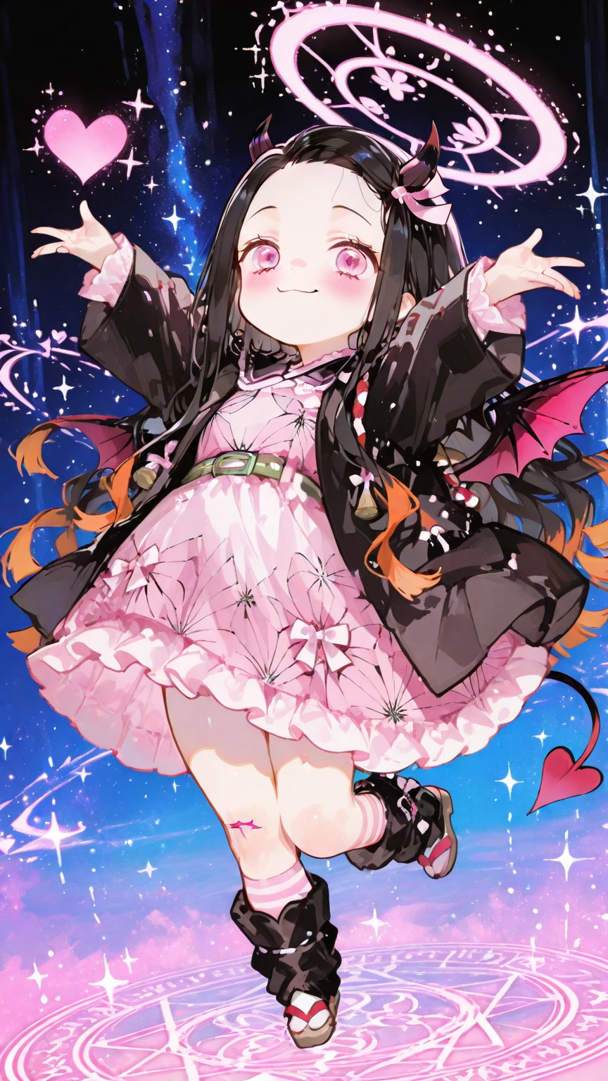 masterpiece, best quality, expressive eyes, perfect face, a toddler get transformed into a toddler cuntboy, solo, surpriced, blushed, black hair, long hair, red baseball cap, brown eyes, full body, bare foot, in a jail,   magic circle on the floor, glitter, cute underwear, small breast, naked,