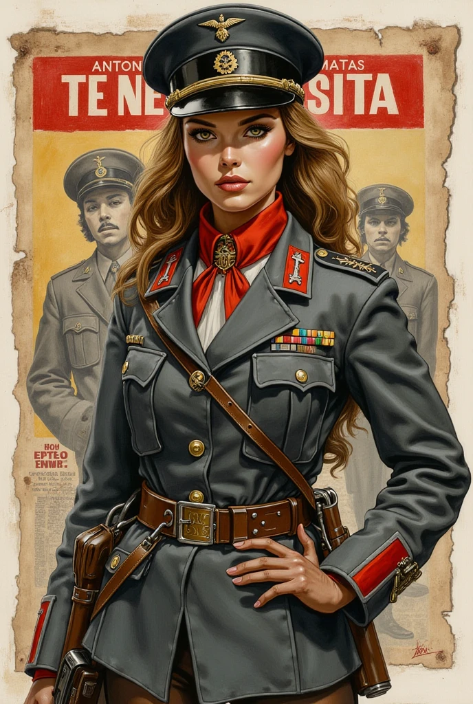 Nazi Anime Frau