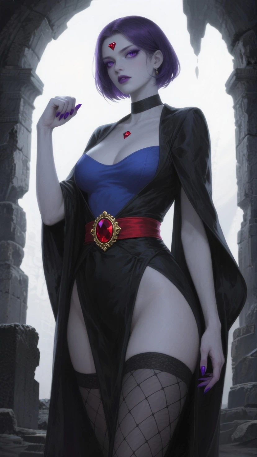 Copyright Disney Disney Villains Snow White and the Seven Dwarfs Character Evil Queen Artist Bunbunmuffinart General 1girls big breasts breasts naked breasts outside breasts crown nude breasts woman female focus only woman green eyes light skin light skinned woman looking at viewer mature woman milf nipples stepmom