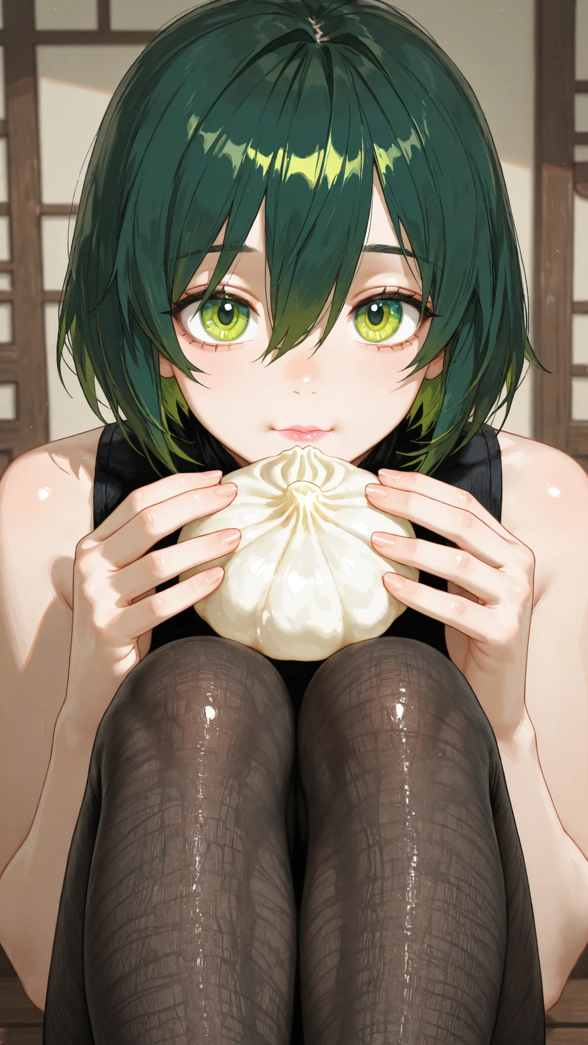 Green eyes