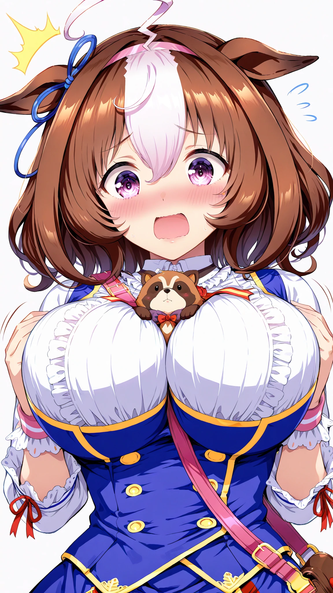 ume-default, Hanami Ume, Brown eyes, Brown Hair,Medium Hair, Hair Bun,Ahoge,takeda hiromitsu style,(fluffy),white bunny girl,rabbit hands,rabbit legs,micro bikini,(Huge breasts:1.3),(Huge breasts:1.3),perfect ???????,super detailed skin,shiny skin,detailed, hypnosis,blush,cross-eyed,(nipple flick),heart-shaped eyes,look up,aroused,trembling,sex from behind,(nipple flick:1.6),(A hand comes from behind and rubs my chest:2),(Twist and pull the nipples:2)(sex from behind:1.4),(crouching:1.2),(Obedience:1.5),To flatter,Chin Aphrodisiac,Dirty pervert,Vulgarity,Waist swinging dance,(Emulsification),