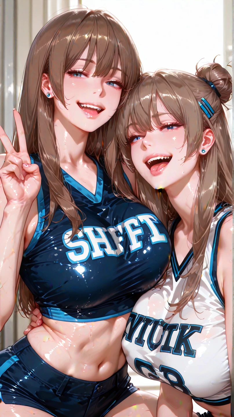High school girl with stomach ache