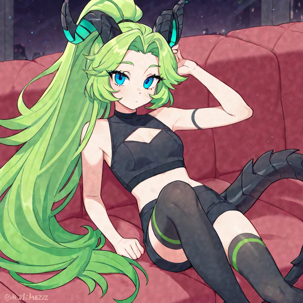 An 11-year-old sexy boy wearing latex lingerie, Panties and restraints，Lying on a midwifery bed，The chain is tied with iron chains, , Jade feet, Long hair, Blackface drooling eyes, Eyes of hope, ears of elf, Cat ears, Issuing, Cute tattoos，High-heeled boots