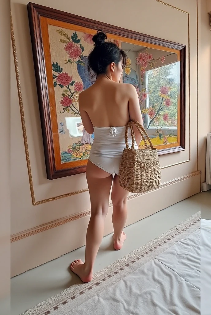 a woman in a bikini sitting on a bed, beautiful sexy woman photo, provocative indian, indian girl with brown skin, sexy girl with dark complexion, indian goddess, beautiful woman body, vinayak, indian super model, voluptuous body, beautiful curvy female, hindu, sexy girl, attractive feminine curves, the super hot and sexy, beautiful model girl