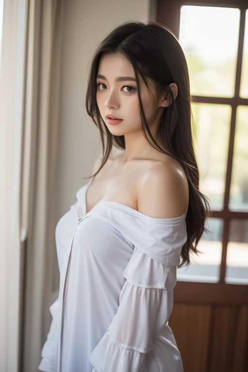 (8k, RAW photo, best quality, masterpiece:1.2), High detail RAW color photo, professional photograph, (realistic, photo realistic:1.37), cinematic light, 1girl