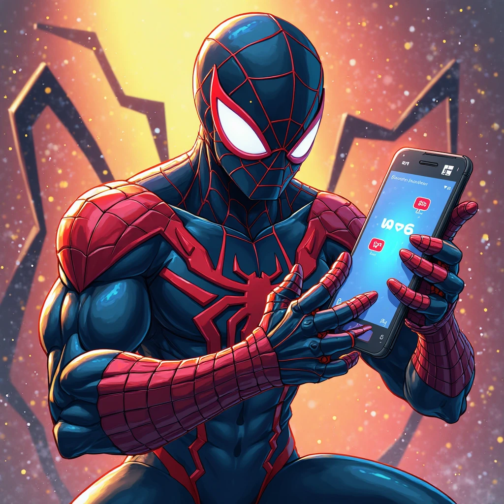 masterpiece, best quality, realistic, half body shot of Spiderman, marvel cinematic, detailed face, 8k, uhd, sharp focus