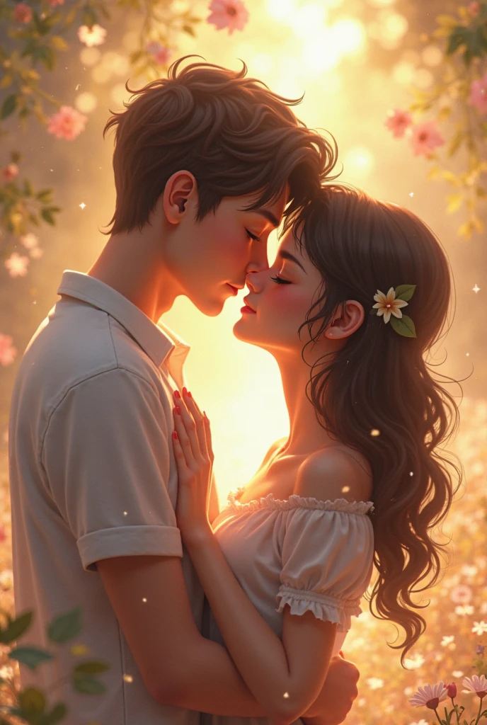 boy and girl romance 
