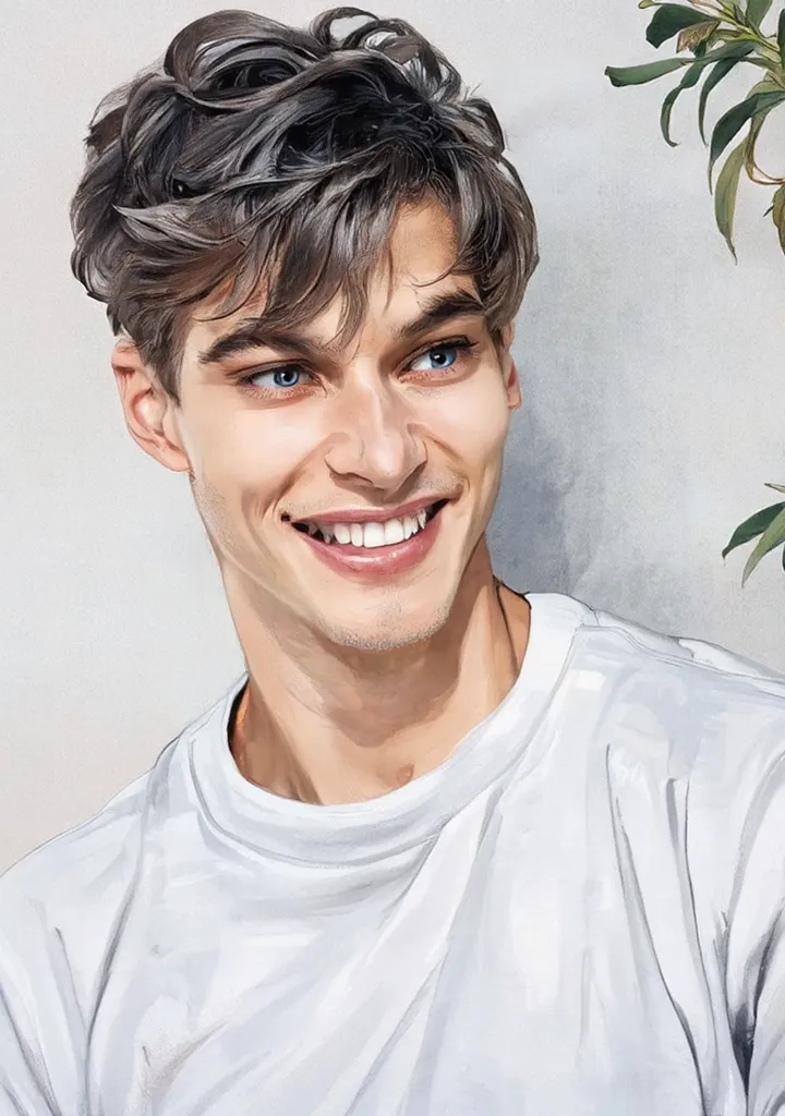 수채화 장식 페인팅 필터