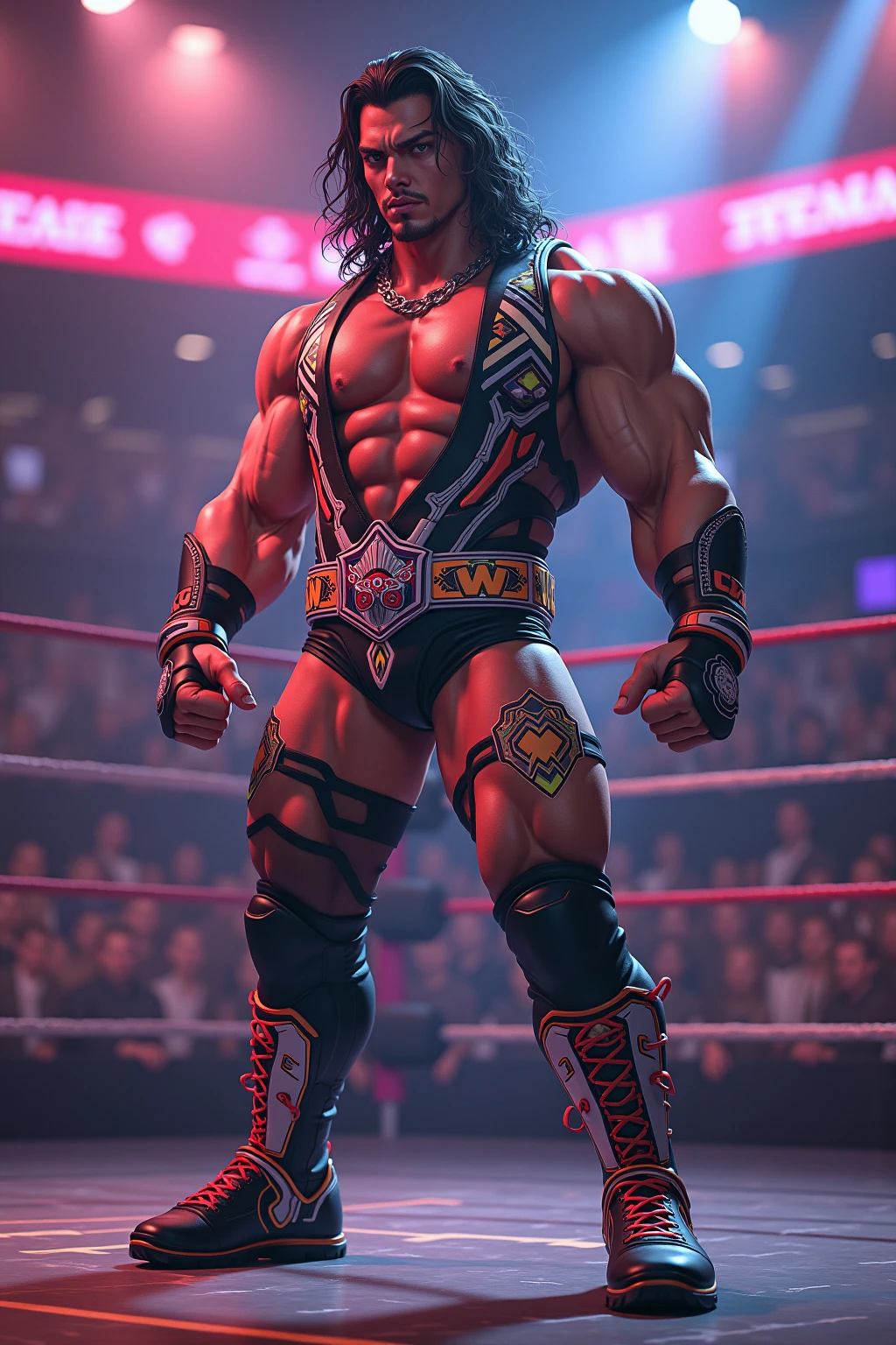 His Excellency Tsuten, a professional wrestler