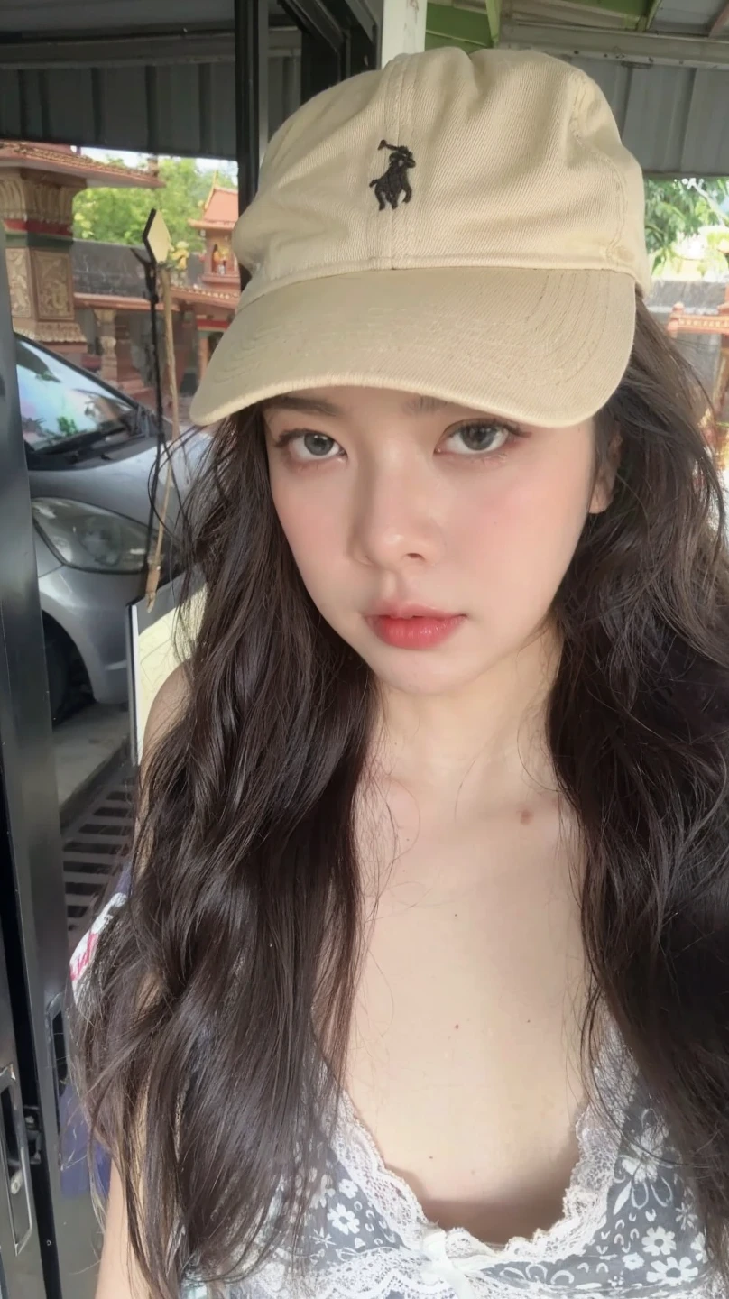 (best quality,8k,highres,masterpiece:1.2), realistic, photorealistic:1.37, UHD, studio lighting, sharp focus, extreme detail description, professional, vivid colors, bokeh, portraits, extremely detailed face texture, beautiful detailed eyes, beautiful detailed lips, extremely detailed hair, dark colored hair, youthful appearance, big round breast, cleavage, proportional eyes, seducing smile, clean and natural face, no makeup, bare face, indonesian face,