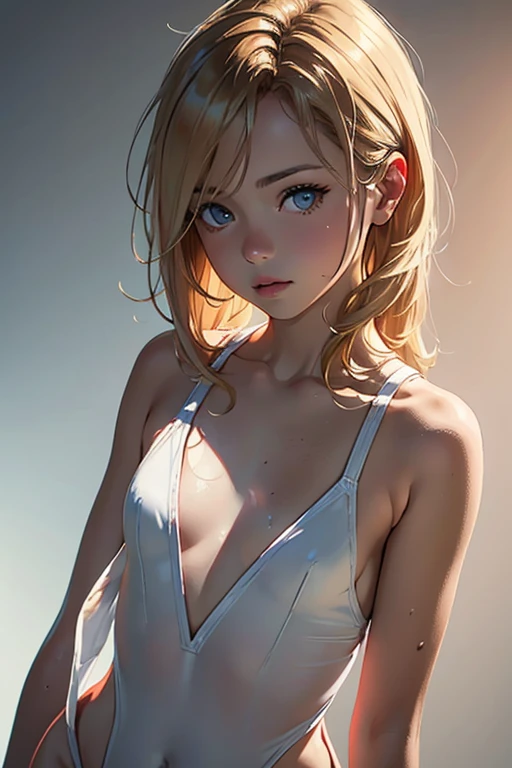 NSFW, (4+girls:1.5), (alternate athlete swimsuit pool), tanned skin, dark tanned skin, oil, (muscular:0.7), thin waist, (abs:1.3), tan lines, dynamic poses, sexy interactions, girls playing beach volley, ball of beach volley, net, masterpiece, top quality, ultra high definition, highest resolution, very detailed, perfect face, professional lighting, clean skin, CG illustration, slender, very cute, young face, underboob, cleavage, lower breast, wet body, (breasts out:1.4), different hair colors, short hair, pixie haircut, semi-long hair, different hair cuts, hair ribbon, blush, navel, from below, wet body, (breasts out: 1.4), (plastic bag 1.2), transparent swimsuit, beach, sand, water, (wind: 1.3), girls playing behind, showing ass, black necklace choker, BREAK, 1girl, solo, looking at viewer, flat bangs, (young cute beautiful 18-year-old girl:1.1), 3d face, beautiful girl, pretty, girlface, kpop idol, supermodel, woman posing for a photo, stunning innocent symmetry face, perfect body, medium breast, slim waist, slim legs, (high detailed skin:1.2), glowing eyes, goddess, natural skin texture, shiny skin, White skin, Beautiful detailed face, detailed face, real skin texture, cute delicate face, finely detailed face, golden ratio, golden ratio face, expressive eyes, perfect face, perfect skin, flawless face, clear face, shiny hair, pale skin, Proper body proportion, perfect anatomy, realistic skin texture, luscious lips, glossy lips, natural makeup, beautiful bright pupils, slender figure, intricate eyes, detailed pupils, detailed face and eyes, longeyelashes, blush, good hand, finely detailed skin, oily skin, BREAK, ((((ember, battlefield, volumetric fog, grey mist, (white long hair:1.4), (ecstasy of silk:1.1), spider wehain:1.1), (On a dark moonlit night:1.6), (in a spooky ancient dungeon:1.2), in a heavily guarded cage, moonlight shines in through a small window, (In the center of the picture  a female assassin struggling to break free from the shackles:1.4)