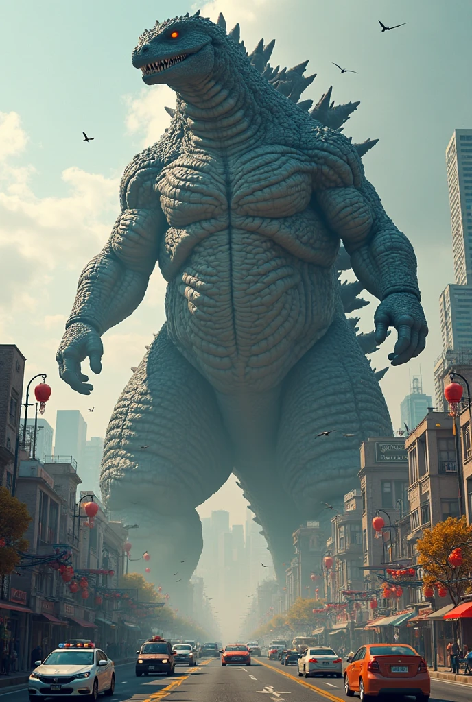 cin、Draw Godzilla