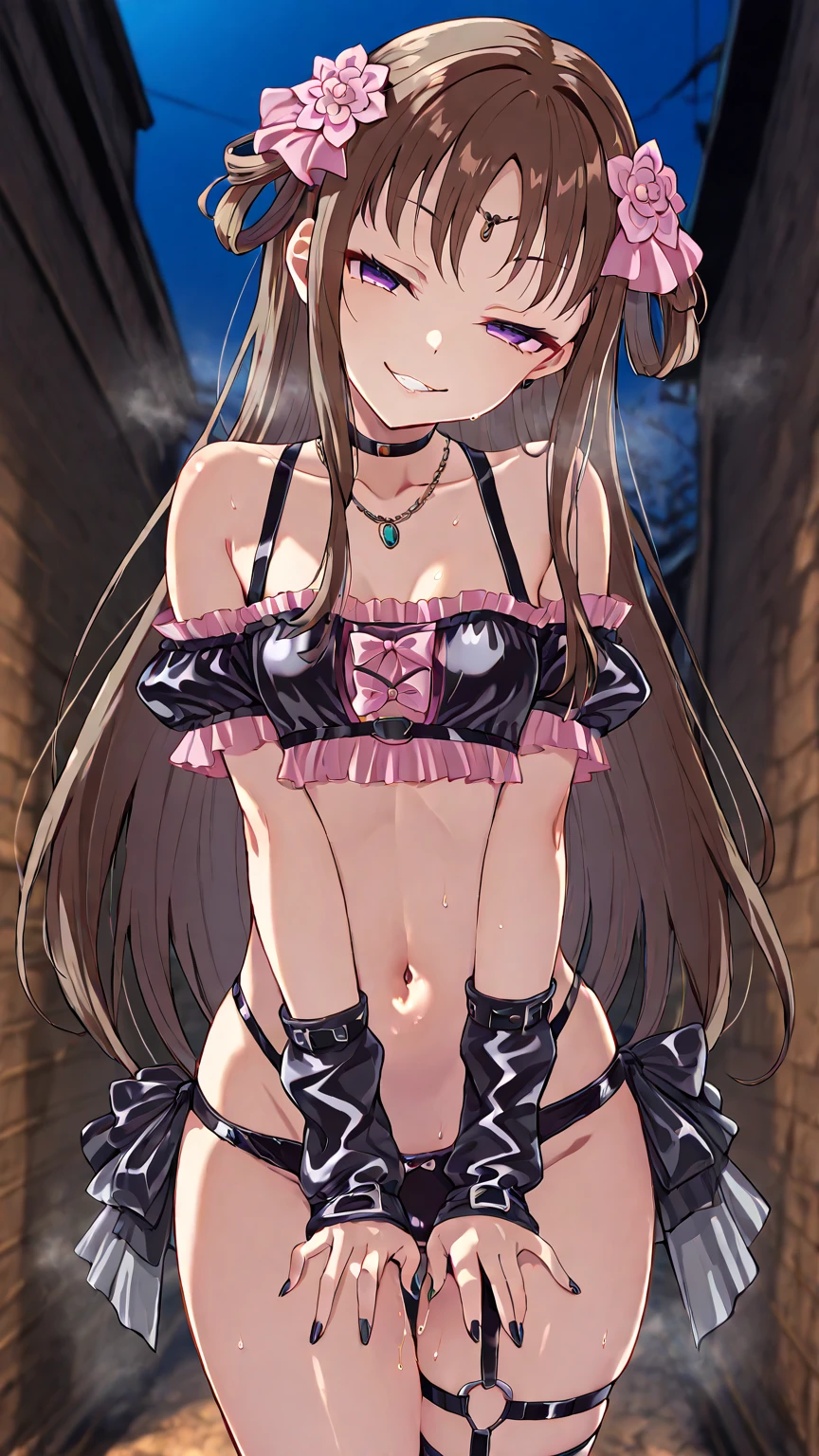 (2.5d animation),若いShinyShiny白いShiny肌、Platinum blonde hair with dazzling highlights、Shiny明るい髪,Smooth Hair、Shiny beautiful bangs、Shiny, Charm、so beautiful, Nice and cute 、High resolution、(Very clear vagina:1.3)、Professional Lighting、(Spread your legs wide and show off your vagina.:1.3)、(cowgirlposition:1.5),(masterpiece, Highest quality:1.2), alone, girl, , (nsfw:1.5),{{{masterpiece}}}, {{{Highest quality}}}, {{Very detailed}}, {Full open vagina supermodel:1.5}, {{Very delicate and beautiful}}, ,(High two side up hairstyle:1.5) ,(((Child body&perfectPussy:1.2)),(hentai 2 hole insertionＰＯＶ:1.3) Flat Chest, Small hips, (Frilled mini skirt), (White knee-high socks:1.3), (((legsUP:1.3))), ((Spread your legs wide to the left and right and ride in cowgirl position:1.5)), ((Upper BodyはRibbonボンテージで完全拘束:1.3)), (Both hands completely restrained:1.3), (DOUBLEhand fully bound with chains and rope:1.2),,Tilt your head, In the heat, (Mouth open and panting loudly:1.2) ,Droolingを垂らしている,penis, virgin, penis,(Blowing out pussy juice:1.3), (((From below))),, (((Upper Body))), (acme face:1.3), animation, (torture chamber:1.3),(Forced Orgasm:1.2),(whole body:1.2),((cowgirl position:1.4)),(hentai 2 hole insertionＰＯＶ:1.5),(Photograph your model from the front:1.2),(Perfect Vagina:1.2),(Thin suspenders:1.2),(garter belt:1.3),(Silk knee socks:1.2),(A large amount of incontinence オーガズム juice gushing out:1.2),(Available nsfw images:1.8),(Cute Vagina:1.2),(virgin:1.3),(Loli face:1.2),(Completely hairless crotch and vagina:1.3),(細くて丸みのあるgirlの身体:1.3),((Loli face:1.3)),(Beautiful Vagina:1.2),(Photograph your model from the front:1.2),(Clothed sex:1.3),(売春婦のgirlのセックスＰＯＶ:1.3),(Obscene tattoo on crotch:1.2),(Forced Orgasm),((be subjected to indecent abuse:1.2)),(Semi-rear stick:1.2),(Bright lighting:1.2),(Small breasts:1.3),(Clothed sexＰＯＶ:1.3),(Double Hand is completely restrained by chains, DOUBLEhand is completely restrained with rope and ribbon:1.5),(Upper Bodyは鎖とロープで完全拘束状態:1.3)(Vagina Appreciation Model:1.5),(A hentai girl spreading her legs wide open to show off her vagina:1.6),(Cute Boobs:1.3),(Ahegao:1.3),(A lot of squirting orgasm juice:1.5),(Lewd  10 year old body:1.2)　,(Drooling:1.2),(short hair:1.2),(hentai mazoshisuplay:1.2),(rape:1.3),(prison:1.2)　,(Belly button exposed&Milking:1.6),(監禁されてrapeされている:1.2),(Ribbon bondage:1.2),(bukkake:1.3),(creampievagina:1.2),(　　　blush:1.2　)　,(　Peeing:1.2　　),(DOUBLE　Hands are completely restrained behind the back:1.5)　,(A large amount of sticky  is ejaculated into the vagina:1.3),(Semen-covered body:1.2),(A large amount of white semen is poured on the face:1.2),(｛Sex slave:1.2｝),(,pread_pussy:1.2),　(ayachi nene cosplay:1.3),(　ruanyi:1.2),(hentaiahegao:1.3)(ribbon bondag:1.3),　(Lewd Shrine Maiden Costume:1.2)　　(Pink hair:1.8),　(｛Cure Passion Fresh Pretty Cure:1.5　　　｝)