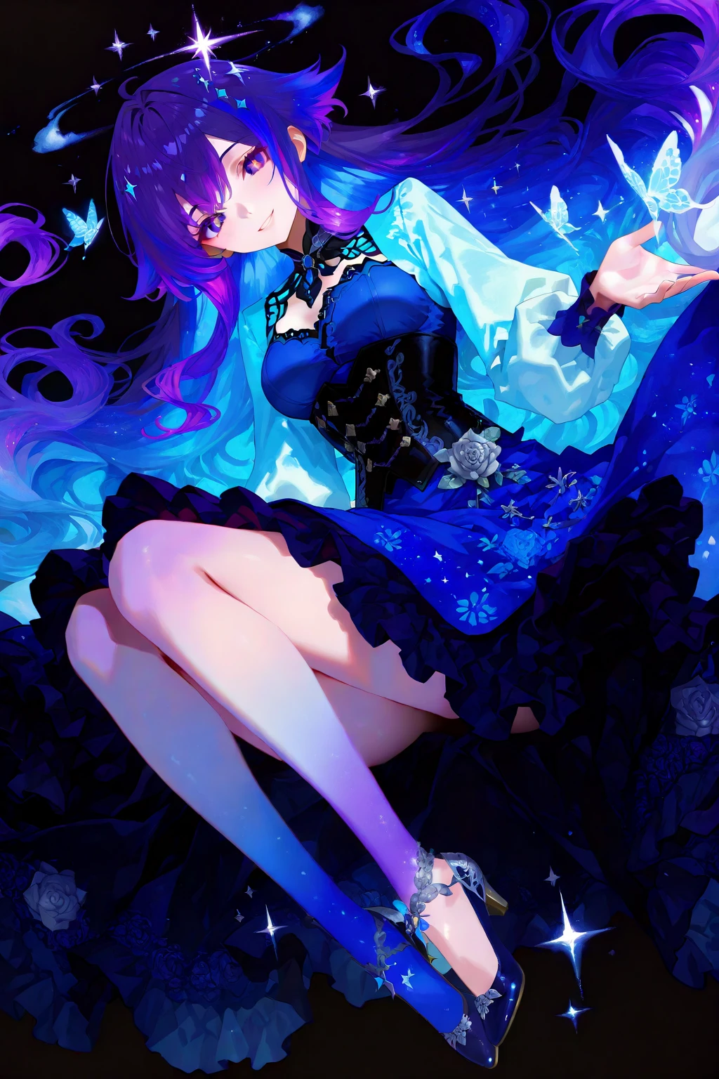 Purple flowers