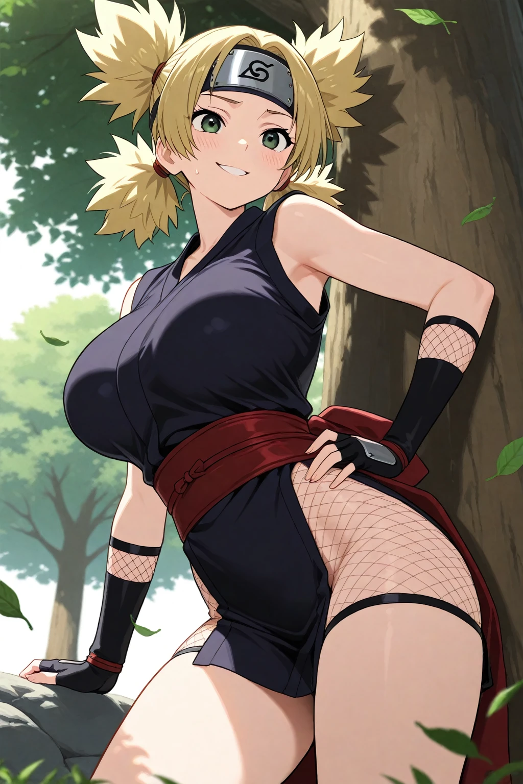 Sexy adult woman,Temari,standing still,huge breast,in her new sexy suit
lot her body and open chest,hentai,snfw,thick body,age30,long , reference sheet,milf,