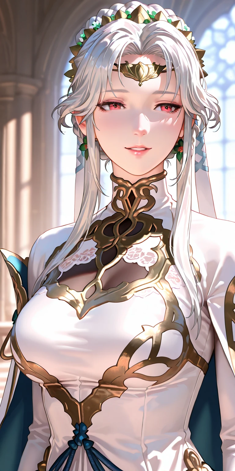 Noble Mansion,(gray hair：2.0),High, slender ponytail,Gold headband,stand close.,dream world,mature woman,(The phoenix&#39;s blue eyes were slender.,lipstick,Long eyelashes),Long eyelashes,contact lens,Gemstone Gold Necklace,(Off-the-shoulder blue fur dress,top of fur pipe,Strapless fur,wide wrist,long skirt,belt：2.0),top of fur pipe(big breast)Ballroom Background,(Soft light and shadow：1.9),elegant high heels,Detailedly drawn background,big breasts,Show your breasts,The cracks are clear...,((big tits))，(pubic bone), rift, visible chest, Show your breastsของคุณ, open chest,((bare breast:1.37)), I see bulging nipples.,(((large areolae:1.4,pink,The nipples are clearly visible.....)))
