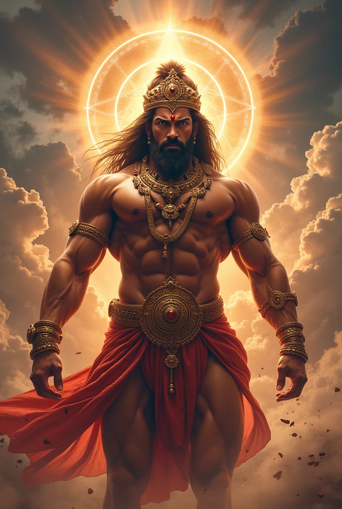 Lord Hanuman for money only face mix full body. And one tell in the back close mouth
