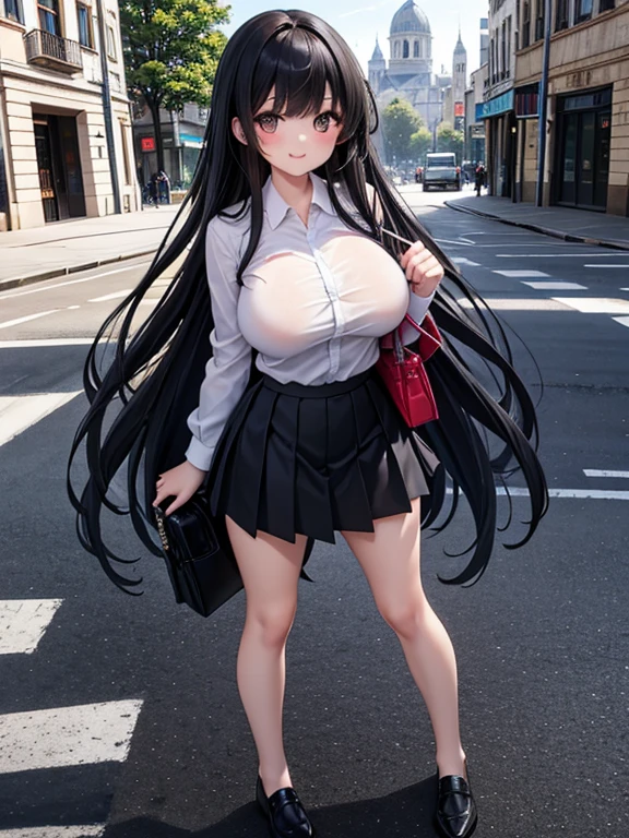 (Best quality,masterpiece,ultra detailed,8K,RAW photo,realistic,high resolution:1.2),Japanese,10 generations,(voluptuous:1.4),evil grin, break,(absurdly straight long hair:1.4),(nude:1.4),(long breasts:1.4),break,(saging breasts:1.4),break,(gigantic areola:1.4 ),middle part,silky hair,voluminous hair,break,(((full body))),break,fair skin,break, (gigantic breasts:1.4), shiny_hair, (blunt bangs:1.4), (((absurdly straight long hair))),(absurdly long hair:1.4),(((arms behind head))),super ultra long hair,middle part,silky hair,spread my legs,(A woman standing on the street in Ginza, In front of department store, Bright sunshine in Tokyo city,Tokyo, Japan), (((((huge pubic hair))))),front view,front face,high-heels,Long hair that reaches the ground,Hair dragging on the ground,4 meters of long hair,voluminous long hair,Long hair down to the feet,Long hair covering the body,brown hair,long hair that spreads,beautiful long hair,Amazingly long hair,Hair that spreads out to the side,Hair so long it buries the body,Long hair dragging、Hair with a large amount
