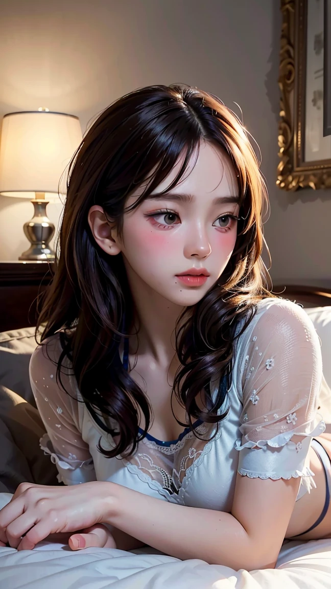 (hyperrealistic), (illustration), (high resolution), (8K), (extremely detailed), (best illustration), (beautiful detailed eyes), (best quality), (ultra-detailed), (masterpiece), (wallpaper), (photorealistic:1.4), (natural light), (rim lighting), (detailed face), high detailed realistic skin texture, anatomically correct, solo, 1 girl, (high detailed realistic long hair:1.25), (beautiful Rosy Zhao:1.5), (beautiful cute European girl:1.7), heterochromic eyes, (detailed blue eyes), small moles under the eyes, (:1.5), long legs, tight abs, dynamic pose,