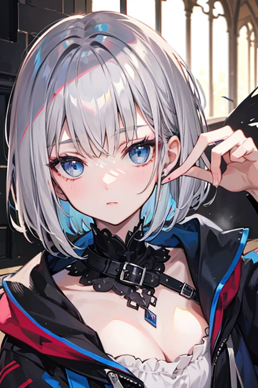 <lora:jade_v1.0:0.8>,jade\(azur lane\), hair bun,,uniform,skirt,hat,white_gloves,looking at viewer,indoors, smile,sitting, crossed legs,, masterpiece, best quality, extremely detailed face, sharp details, high contrast,