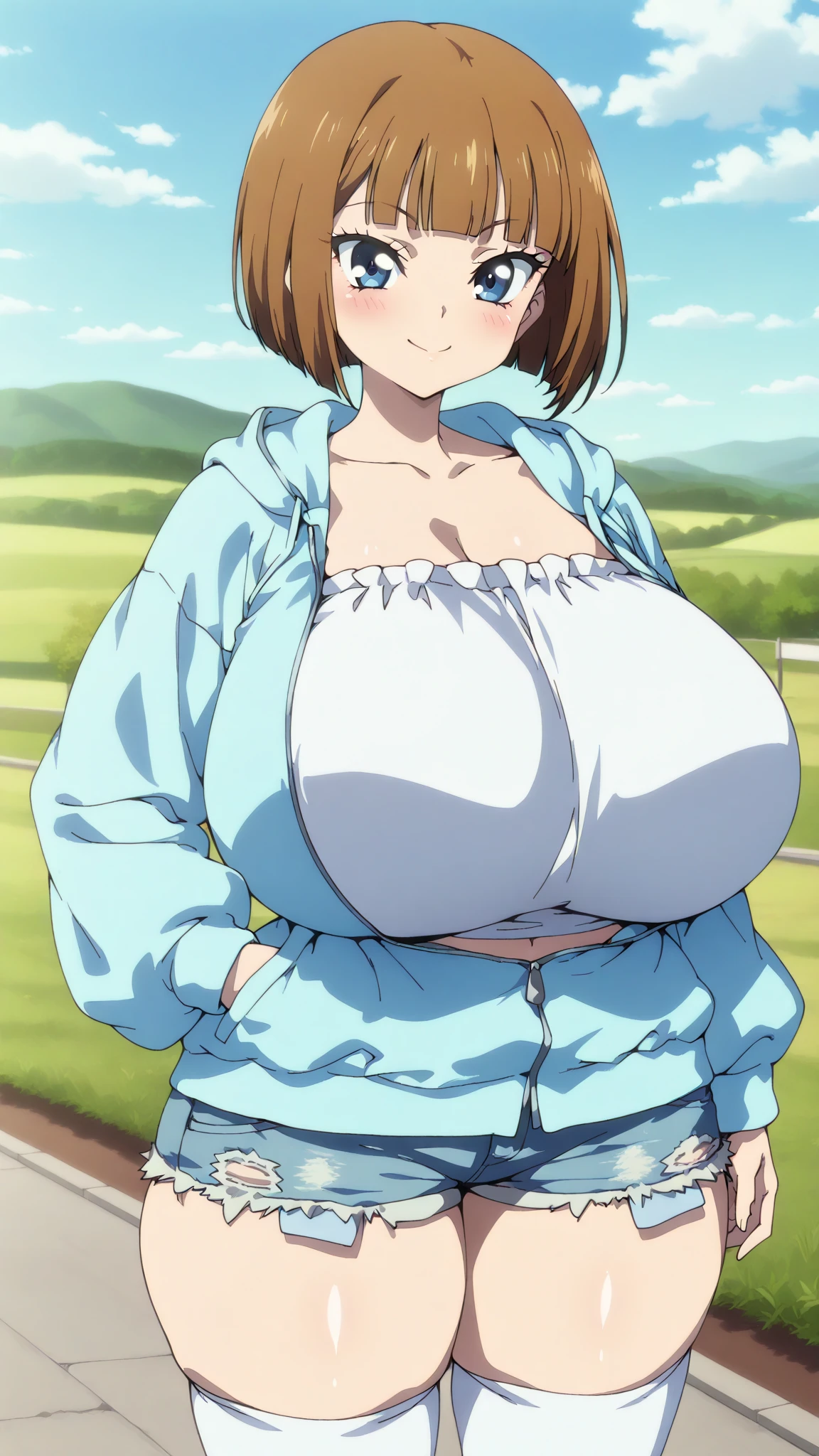 nsfw,full body,{{{from below}}},{{plump}},{{Chubby}},{{{city}}},{{{pubic hair}}},{{{hot pants}}},erect nipples,white shirt,shirt lift,{{{{{bare tits}}}}},{{{bare tummy}}},{{{hands on own chest}}},{{{Sky}}},Sunny,huge breasts,bob cut,{{{sweaty skin}}},{{{pubic hair}}},{{{pubic hair}}},{{hairpin}},{{{Sky}}},Sunny,brown hair,{{{hot pants}}},hairpin,{{{pubic hair}}},{{{{completely nude}}}},{{hairpin}},{{{{completely nude}}}},{{{city}}},{{{sweaty skin}}},{{{pubic hair}}},{{{pubic hair}}},bare tits,{{{{{city}}}}},{{{{completely nude}}}},{{{crowd}}},many mens,audience,multiple mens,{{{audience}}},{{{pubic hair}}},{{{{{sweaty skin}}}}},{{{{{bare tits}}}}},{{{{{city}}}}},{{huge breasts}},{{hairpin}},{{{city}}},{{{pubic hair}}},{{{{{hirasawa yui}}}}},{{{{{in K-ON! style}}}}},exhibitionism,exhibitionism,public indecency,embarrassed,aroused,{{{masterpiece}}},{{{best quality}}},{{ultra-detailed}},{illustration},{{an extremely delicate and beautiful}}