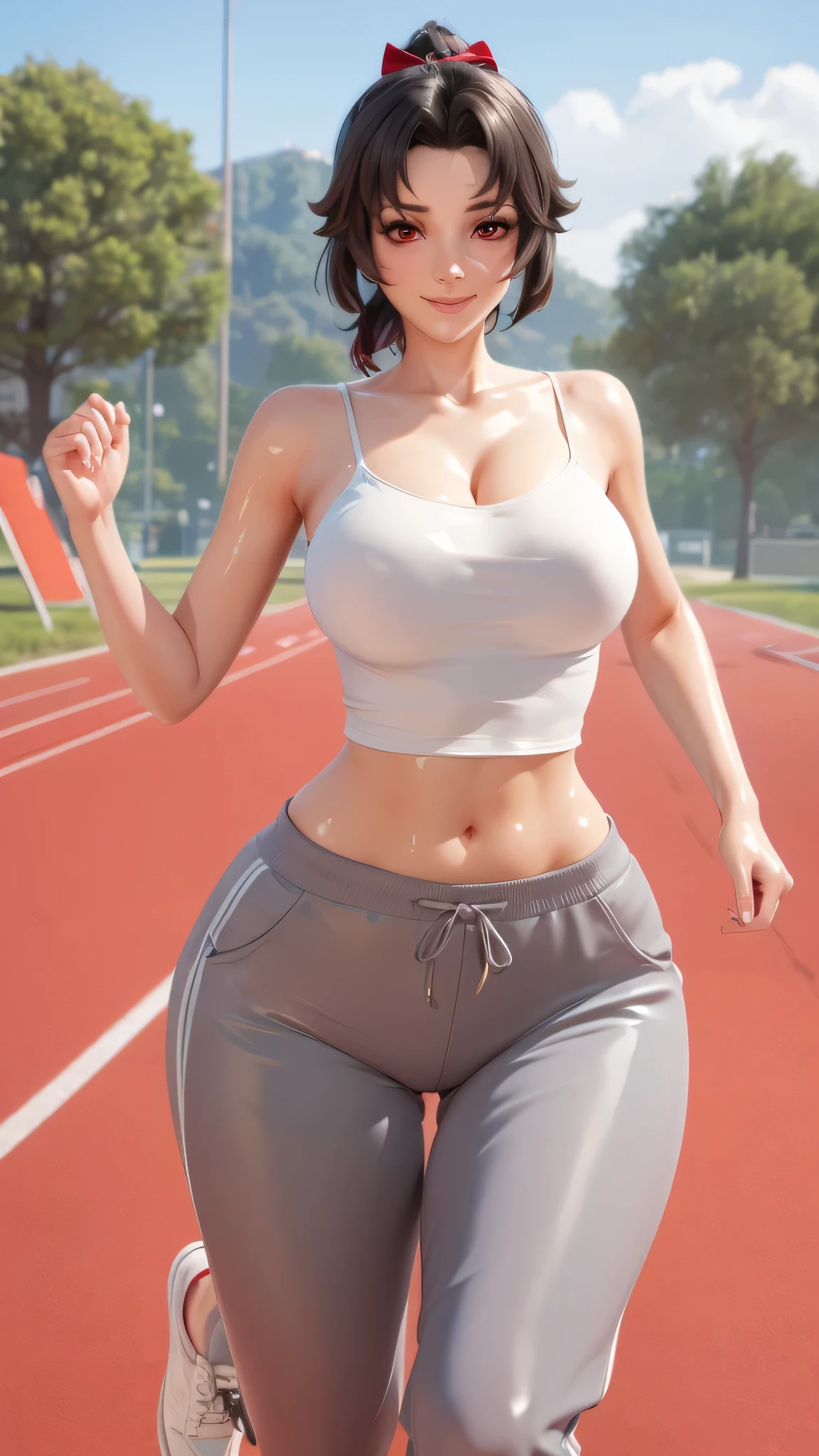 (ultra realistic, highly detailed:1.4), best quality, masterpiece
girl, a stunning girl, 18 yo., short messy blonde hair, tall slender body, sweatshirt and pleated skirt, posing for photo, ((longtorso, ltso):1.2), (longneck:1.3), tall, ((((huge muscles))))