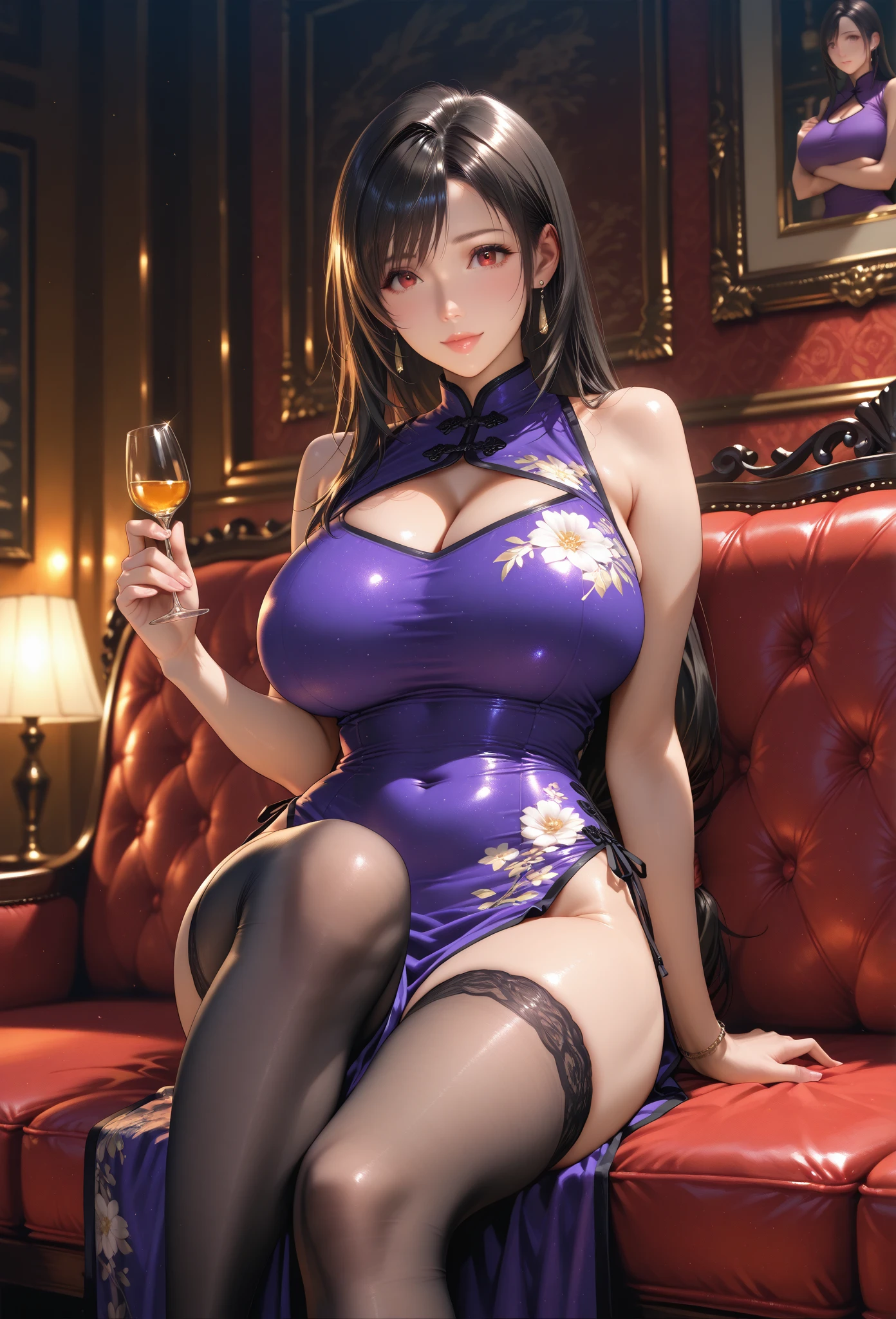 ((((Best Quality, 8K, 32K, masterpiece, 1.2)))),{{solo}},nsfw,{{{Artist: EUPHORIA's style}}},((perfect beautiful face:1.2)), in love hotel, wearing butterfly dress, netorare, netorare face, spreading pussy with fingers, embarrassed, high quality of vagina, vivid pussy,((a lot of public hairs:1.1)),