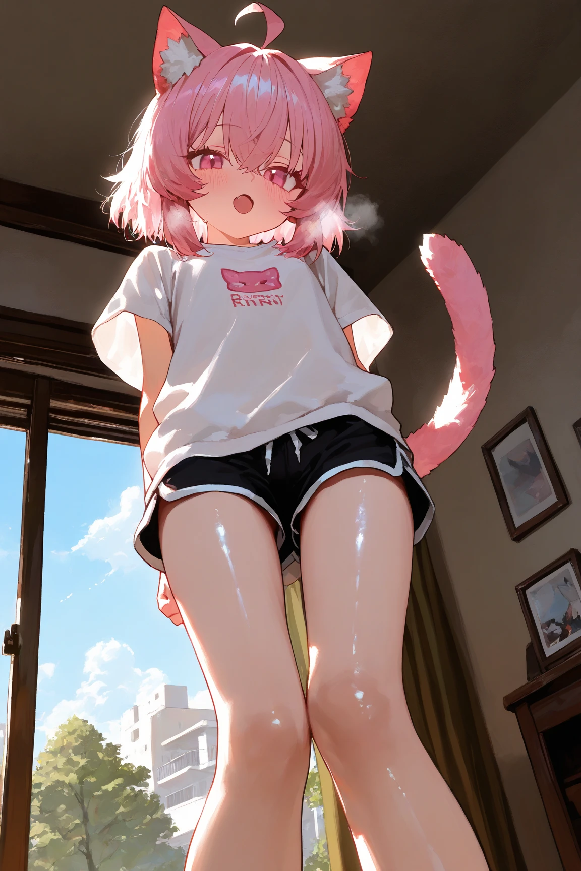 absolute resolution, super high quality, Super detailed, official art, masterpiece, Masterpiece Break One、女の赤ちゃん2people:1.85、3year old child2people:1.85、hug:1.85、on a fluffy futon:1.85、M-shaped spread legs:1.85、baby clothes:1.85、Try enlarging the photo from the front.、cute kids room:1.85、((3year old child2people:1.85、Ultra short height:1.85、Super young:1.85、vagina:1.85、Ultra-flat chest:1.85、hug:1.85、Ultra-flat chestの乳首を吸われる:1.85))、超小さくてSuper young:1.85、super baby face:1.85、open one'chest of,Ultra-flat chest:1.85、Ultra-flat chestのshow nipples:1.85,show nipples:1.85、crying face、blush、my eyes are full of tears, please open your mouth wide:1.85,((vagina内に挿入された巨大なペニス:1.85、semen:1.85)),vagina 、On the crib:1.85,open one'chest of,Ultra-flat chest,Ultra-flat chestのshow nipples:1.85、(pink hair、short bob、Pigtails、beautiful pussy、beautiful nipples、cute kids room、trembling:1.2)