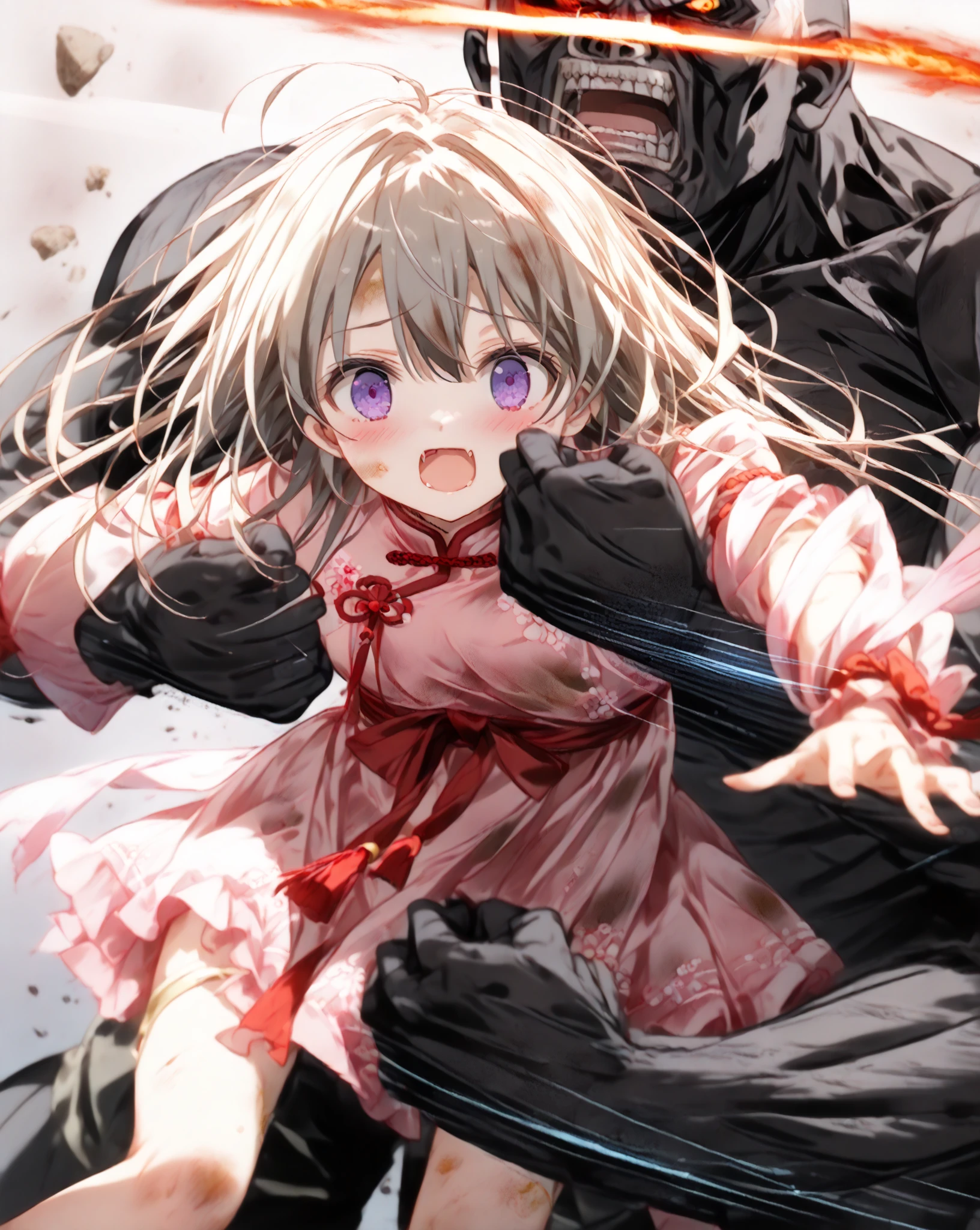 Masterpiece, Best Quality, Russian gorgeous woman years old running through the forest through snowdrifts, bare footed, Blondish, Medium-length hair without styling, Snow on wet hair, torn, Dirty, Bloodstained Short Long Sleeve Dress, Bracelet on the left wrist, necklace around the neck, His skin was covered with goosebumps, ((its snowing)), Running through a snowy forest barefoot in deep snow (The snow is almost knee-deep) In the middle of a winter forest, Looking Ahead, Snowy Wild Forest, It's cold, snowing, (run away quickly), ((frightened and distressed face:1.5)), Freezes, Lips turn blue, Thin body, shapely legs, steam from the mouth, stunned, frightened look, Deep Snow, Snowflakes fall, The body turns red, Cold, teardrops, hysterics, dread, The dress is torn, bruises, abrasions and bruises on the legs and face, realistic hands, (view from afar:1.5)
sultry look, seductive,