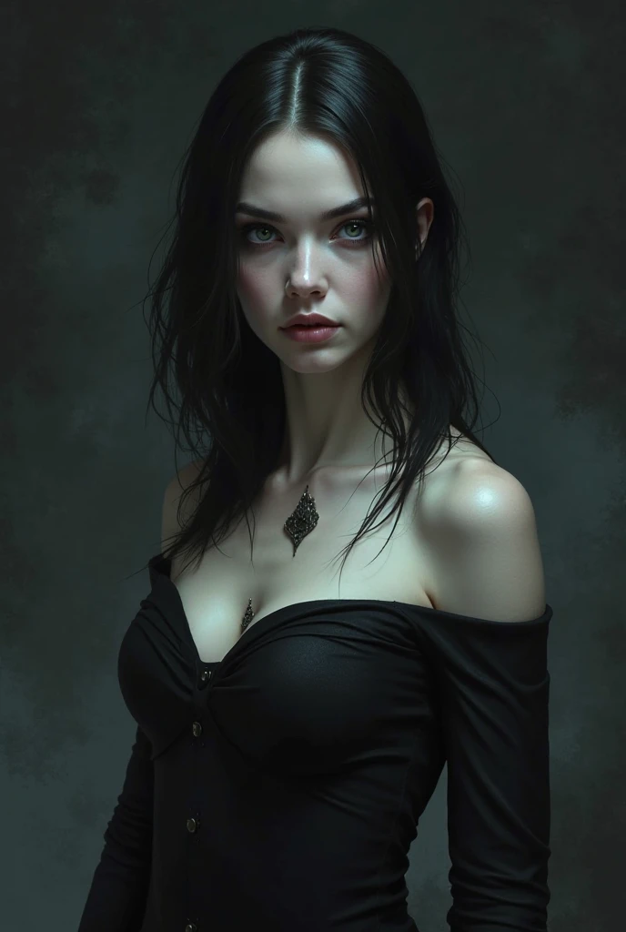 macabre, pale, perfect, beautiful, The abandoned summoner, Sith eyes, Hidden Utopia, flawless, Sophie Burrell, of 20 years, Neo Black, subtle motif, .RAW, (The best quality:1.2), ultra detailed, (realist:1.37), Portraits, cinematic lighting, chiaroscuro, Shibori Lighting, by Amy Sol and Jim Henson