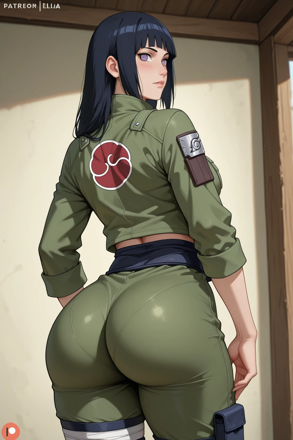 Hinata (Naruto), big ass, Vorbeugen, 8k, Meisterwerk, nude, Beautiful eyes