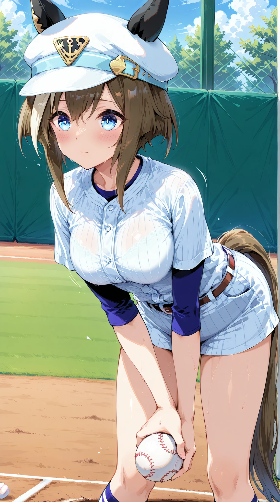 (masterpiece, Highest quality), Mature Woman,28 talents, Brown Hair, (Upper Body:1.3),(From below:1.5), (sealed:1.4),Ass Focus,looking at another:1.5,Open your mouth, Embarrassing ,blush,(Spread your legs:1.3),(Please put your feet up),(Camel Toe:1.3),eyeliner, lipstick, Pink Lips, Large Breasts, boots, bracelet, (light brown pantyhose), jewelry, pantyhose, Embroidered Pelvic Curtain:1.35, Side slits,Highest quality,Best image quality,Perfect Anatomy,masterpiece,Very detailed,beautiful,super high quality, Highest quality,High resolution, Very detailed,Game CG,Dutch Angle ,Beautiful attention to detail,visual,HaruCheerUniform, blue skirt