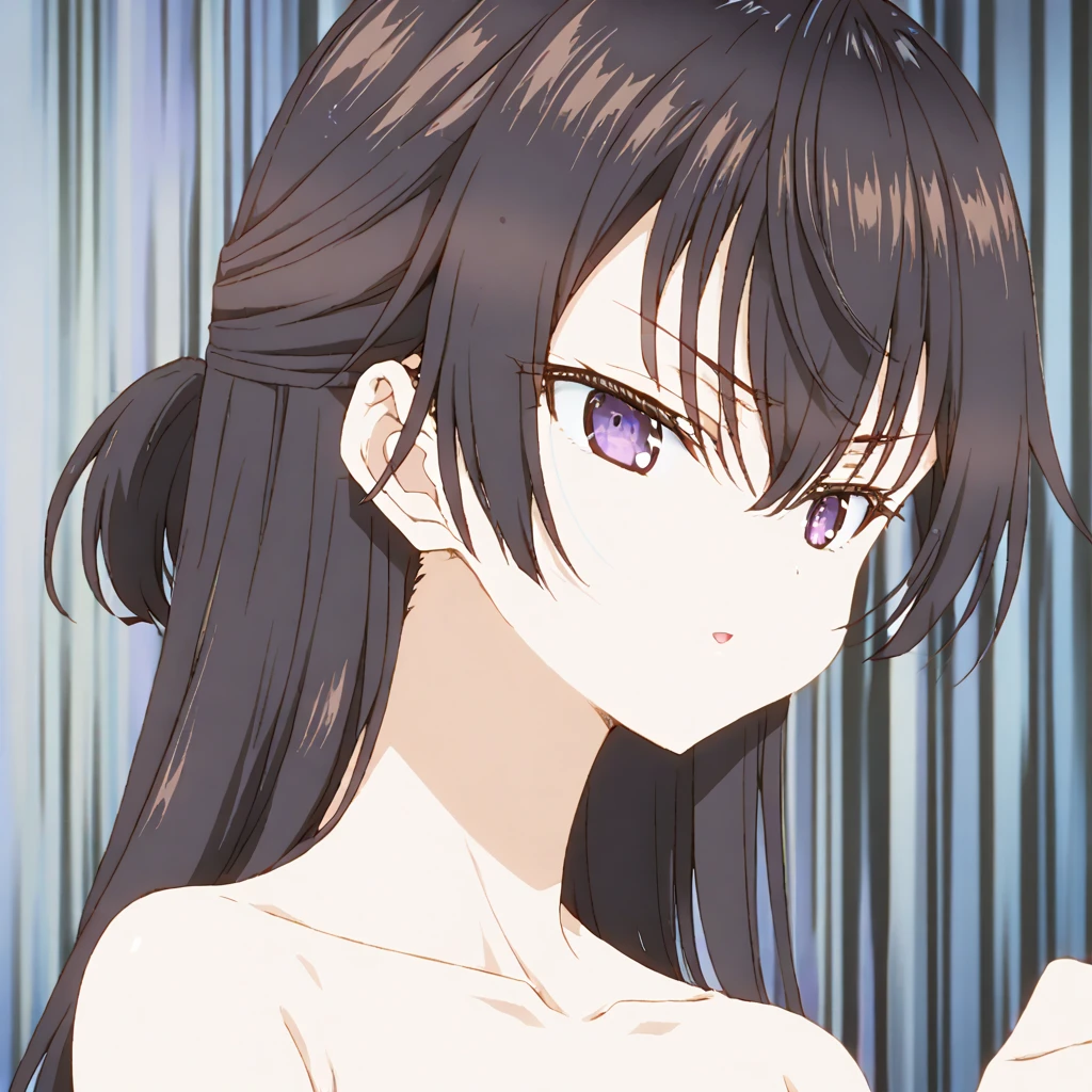 (La mejor calidad,4k,Altas Resoluciones),(realista:1.37),Saekobusujima,Shy and blushing,sexy,Brazos cruzados,uniforme transparente mojado,Black lingerie,falda corta,Medias negras largas,Wet,empapado,sentado en un barco,Agua,
(Retratos,anime),(vivid colors),(Soft lighting)
