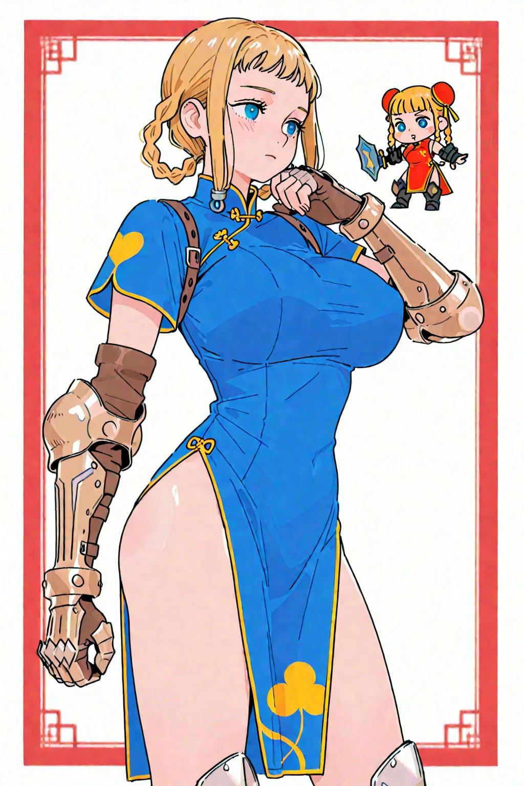 Imperial sister, goddess, blushing and shy, wearing a wooden yoke, being flailed, abused, sm, rope art, latex combat suit, body symmetrical and complete, smooth and perfect hips, body leaning forward at 90 degrees